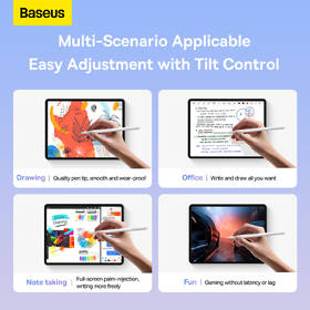 Stylus Baseus Smooth Writing 2 s LED indikátormi biely

 obrázok produktu 10 z 16