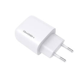 Nabíjačka do siete GoGEN ACHPD 120, 1x USB-C PD 20W + USB-C/USB-C kábel 1m biela

 obrázok produktu 3 z 3