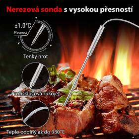 Teplomer do mäsa ThermoPro TP-17H strieborný

 obrázok produktu 1 z 6