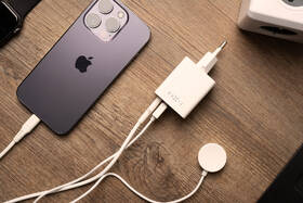 Nabíjačka do siete FIXED Mini, USB-C PD/USB, 45W biela

 obrázok produktu 5 z 7