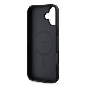 Kryt na mobil Guess PU Leather 4G Colored Ring MagSafe na Apple iPhone 16 čierny

 obrázok produktu 6 z 7