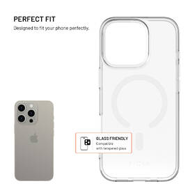 Kryt na mobil FIXED MagStoryA na Apple iPhone 16 Pro priehľadný

 obrázok produktu 1 z 6