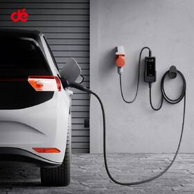 Cestovná nabíjacia stanica dé pro elektromobily 11kW s 15m kabelem, verze s CZ aplikací čierna

 obrázok produktu 2 z 6