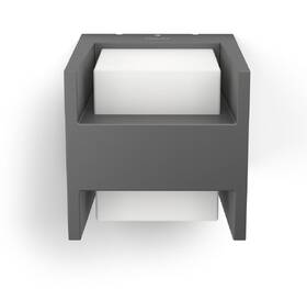 Nástenné svietidlo Philips Arbour 2xLED, teplá biela - antracitové 

 obrázok produktu 1 z 2