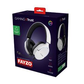 Headset Trust GXT 490W FAYZO, USB biely

 obrázok produktu 14 z 14