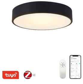 LED stropné svietidlo IMMAX NEO RONDATE SLIM SMART, 40 cm, Zigbee 3.0, TUYA čierne

 obrázok produktu 2 z 9