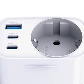 Nabíjačka do siete 3mk Comfort GaN 2xUSB-C/USB-A 30W biela

 obrázok produktu 7 z 9
