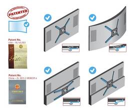 Držiak na TV Barkan BM331, polohovatelný, pro úhlopříčku 13" až 65", nosnost 40 kg 

 obrázok produktu 2 z 6