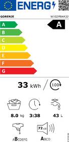 Práčka Gorenje W1G2P84A32 biela

 obrázok produktu 1 z 10