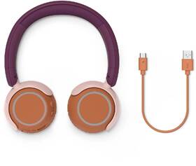 Slúchadlá Philips TAK4200MP, detská fialová/oranžová

 obrázok produktu 5 z 7