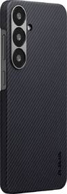 Kryt na mobil Pitaka Ultra-Slim na Samsung Galaxy S25 čierny/sivý

 obrázok produktu 1 z 7