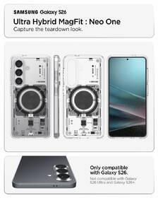 Kryt na mobil Spigen Ultra Hybrid MagSafe Neo One na Samsung Galaxy S26 priehľadný

 obrázok produktu 12 z 18