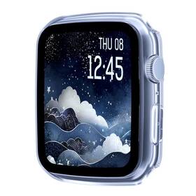 Ochranné puzdro 3mk Satin Armor WatchCase+ s tvrdeným sklom na AppleWatch 4/5/6/SE  (40mm) priehľadné

 obrázok produktu 4 z 8