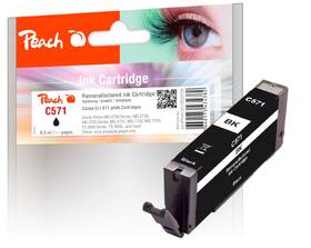 Cartridge Peach Canon CLI-571BK, 8,5 ml čierna

 obrázok produktu 1 z 1