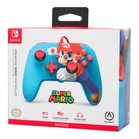 Gamepad PowerA Enhanced Wired pre Nintendo Switch - Mario Punch 

 obrázok produktu 9 z 9