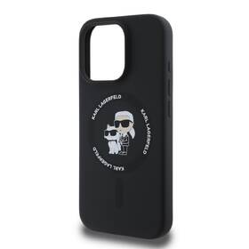 Kryt na mobil Karl Lagerfeld Karl and Choupette na Apple Iphone 16 Pro, MagSafe čierny

 obrázok produktu 2 z 4