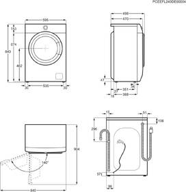 Práčka AEG LSR6E47DXC 

 obrázok produktu 4 z 5