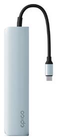 USB Hub Epico 6in1 Aluminium Hub 8K with USB-C 

 obrázok produktu 2 z 4