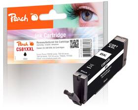 Cartridge Peach Canon CLI-581XXL, 12ml - foto čierna 

 obrázok produktu 1 z 1