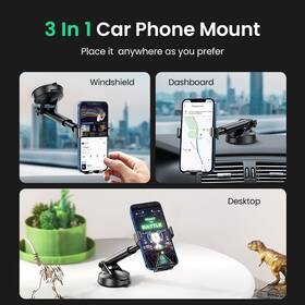 Držiak na mobil UGREEN Gravity s prísavkou čierny

 obrázok produktu 4 z 10