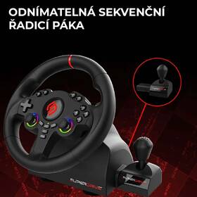 Volant SUPERDRIVE 220 RS čierny

 obrázok produktu 7 z 9