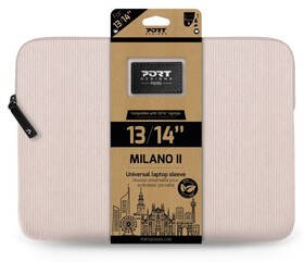 Puzdro na notebook PORT DESIGNS Milano II ECO Sleeve 13/14'' ružové

 obrázok produktu 3 z 4
