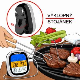 Teplomer do mäsa Helmer TM 23 čierny/strieborný

 obrázok produktu 2 z 3