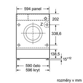 Vstavaná práčka Siemens WI14W542EU biela

 obrázok produktu 6 z 13