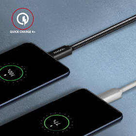 Kábel Axagon SPEED+ USB-C / USB-C, 2m,PD 100W, 4K HD, pletený čierny

 obrázok produktu 4 z 6