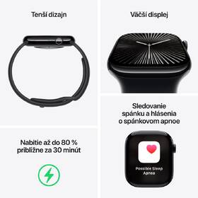 Inteligentné hodinky Apple GPS 42mm ružovo zlatý hliník - svetlo rumenný športový remienok - S/M 

 obrázok produktu 2 z 8