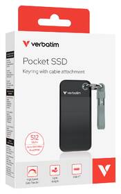 SSD externý Verbatim Pocket SSD 512GB čierny/sivý

 obrázok produktu 3 z 5