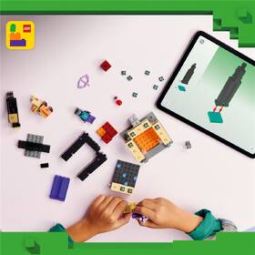 Stavebnica LEGO® Minecraft®  21584 Cesta portálem do Netheru a Endu 

 obrázok produktu 7 z 9