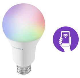 Inteligentná žiarovka TechToy RGB, 11W, E27 

 obrázok produktu 2 z 4