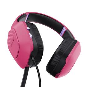 Headset Trust GXT 415P Zirox ružový

 obrázok produktu 6 z 12