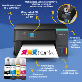 Tlačiareň multifunkčná Epson EcoTank L4360 čierna

 obrázok produktu 3 z 16