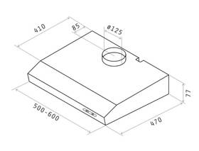 Odsávač pár Elica VERVE IX/F/60 nerez

 obrázok produktu 3 z 3