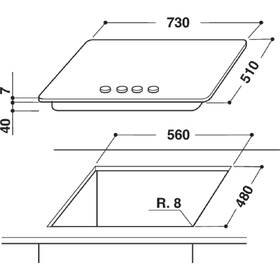 Plynová varná platňa Whirlpool GMWL 728/IXL nerez

 obrázok produktu 4 z 4
