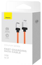 Kábel Baseus USB-L 2,4A 1M ORN 

 obrázok produktu 7 z 7