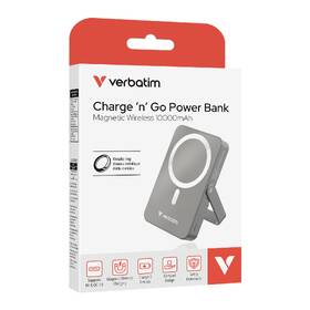 Powerbank Verbatim Charge 'n' Go so stojanom 10000 mAh sivý

 obrázok produktu 5 z 5