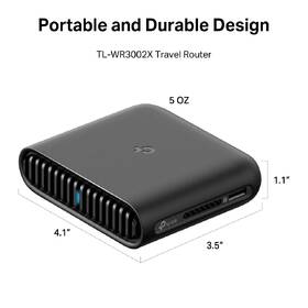 Router TP-Link TL-WR3002X, AX3000 Wi-Fi 6 čierny

 obrázok produktu 6 z 8