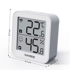 Teplomer GARNI 158THT biela

 obrázok produktu 2 z 9