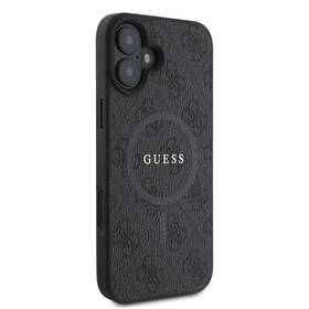 Kryt na mobil Guess PU Leather 4G Colored Ring MagSafe na Apple iPhone 16 čierny

 obrázok produktu 3 z 7