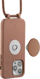 Kryt na mobil PopSockets Just Elegance na Apple iPhone 14 Pro hnedý

 obrázok produktu 3 z 4