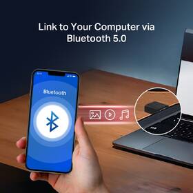 Wi-Fi adaptér Mercusys MA20NB, AC650 Nano Wi-Fi Bluetooth čierny

 obrázok produktu 5 z 8
