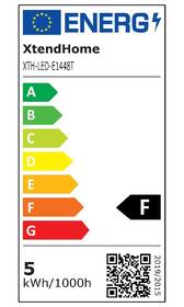 Inteligentná žiarovka Xtend Home 4,8 W, E14, 1400 lm, stmievateľná, RGB 

 obrázok produktu 1 z 3