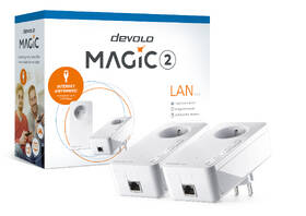 Sieťový rozvod LAN po 230V Devolo Magic 2 LAN, Starter Kit 

 obrázok produktu 4 z 7