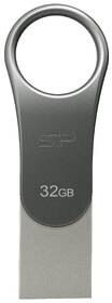 USB flashdisk Silicon Power Mobile C80 32 GB strieborný

 obrázok produktu 1 z 3