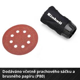 Excentrická brúska Einhell TE-RS 18 Li (bez batérie)  4462010 

 obrázok produktu 3 z 11