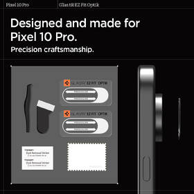 Tvrdené sklo Spigen tR EZ Fit Optik na Google Pixel 10 Pro (2 ks) 

 obrázok produktu 12 z 14