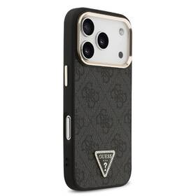 Kryt na mobil Guess 4G Strass Triangle Logo Gold Frame MagSafe na Apple iPhone 18 Pro čierny

 obrázok produktu 2 z 6